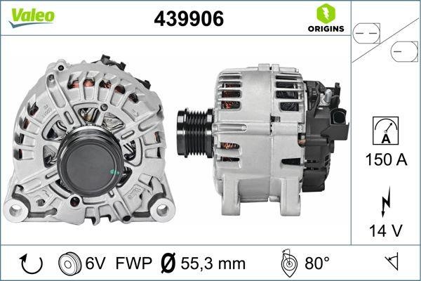 Valeo 439906 Alternator 439906