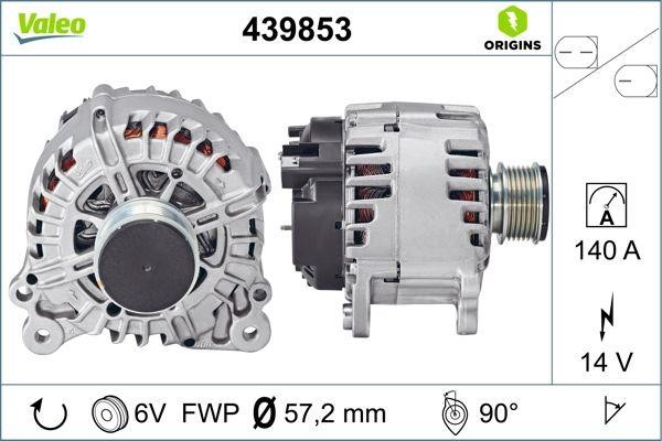 Valeo 439853 Alternator 439853