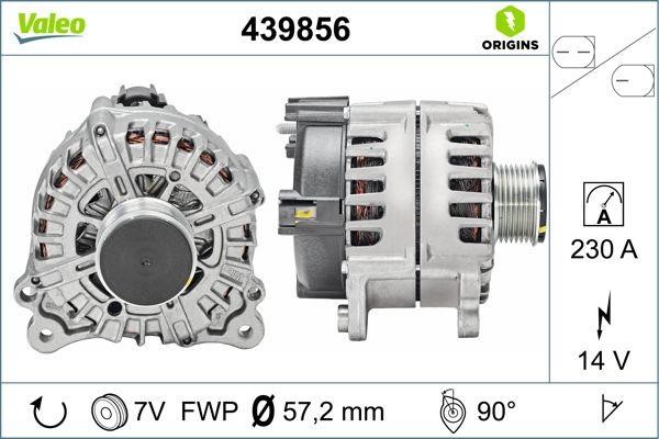 439856 Valeo Alternator