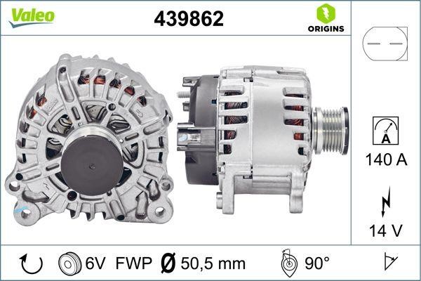 Valeo 439862 Alternator 439862