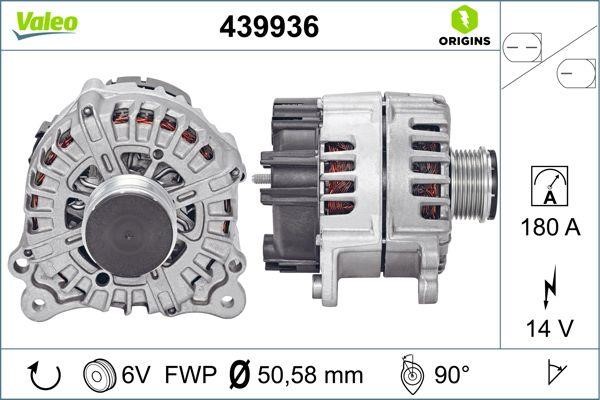 Valeo 439936 Alternator 439936