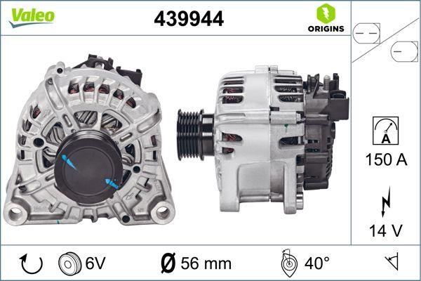 Valeo Alternator – price 1554 PLN