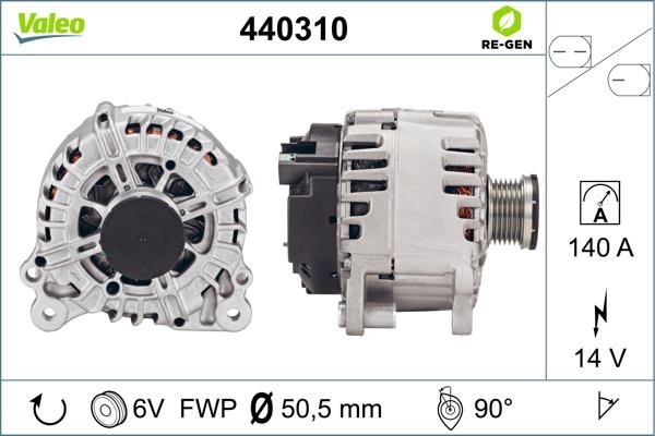 Valeo 440310 Alternator 440310