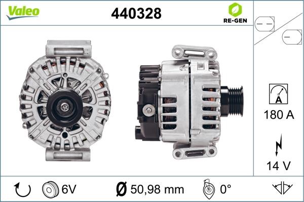 Valeo 440328 Alternator 440328