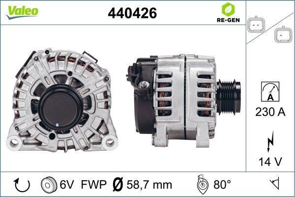 Valeo 440426 Alternator 440426