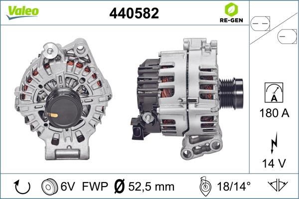 Valeo 440582 Alternator 440582