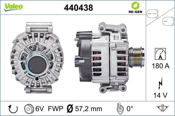 Valeo 440438 Alternator 440438