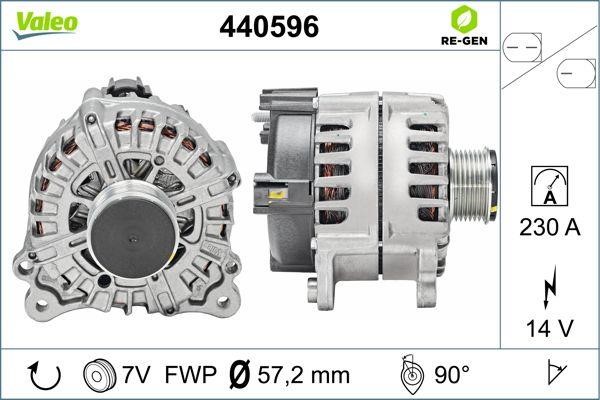 Valeo 440596 Alternator 440596