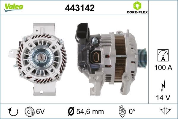 Valeo 443142 Alternator 443142