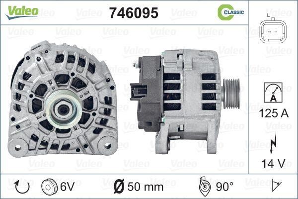 Valeo 746095 Alternator 746095