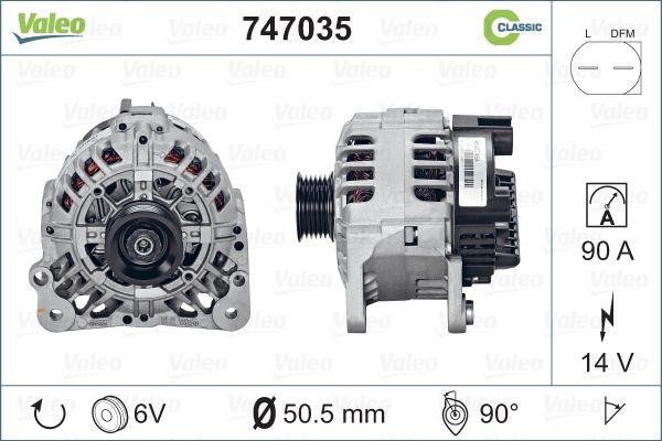 Valeo 747035 Alternator 747035