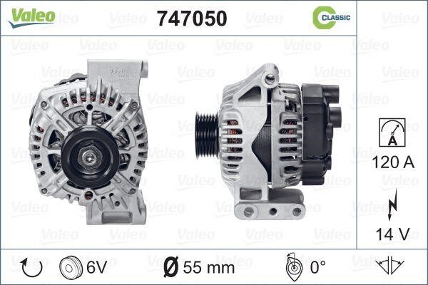 Valeo 747050 Alternator 747050