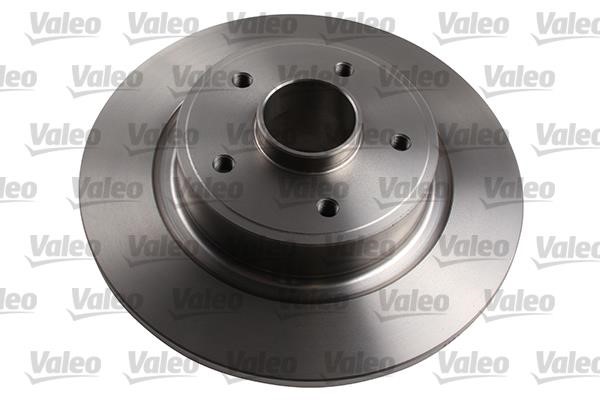 Rear brake disc, non-ventilated Valeo 197312