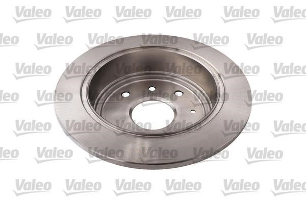 Rear brake disc, non-ventilated Valeo 297591