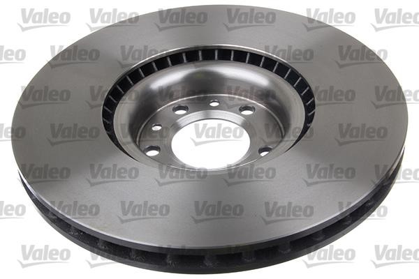 Front brake disc ventilated Valeo 197460