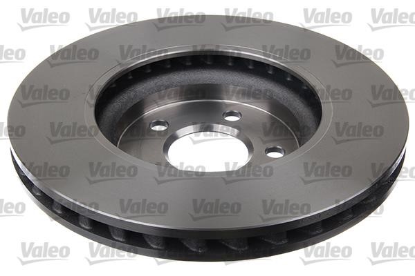 Front brake disc ventilated Valeo 197472