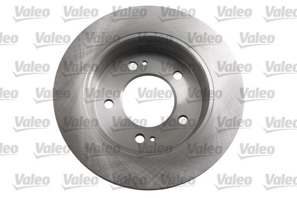 Rear brake disc, non-ventilated Valeo 197503