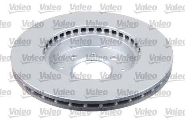 Valeo 672555 Front brake disc ventilated 672555