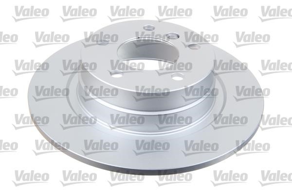 Valeo 672569 Rear brake disc, non-ventilated 672569