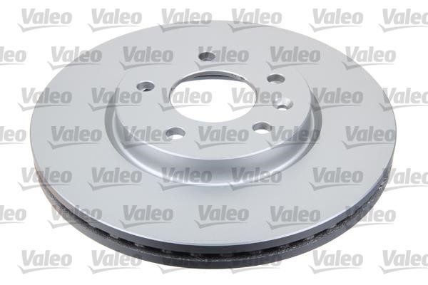 Valeo 672581 Front brake disc ventilated 672581