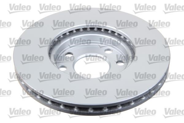 Valeo 672655 Front brake disc ventilated 672655