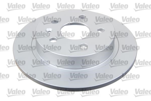 Valeo 672625 Rear brake disc, non-ventilated 672625
