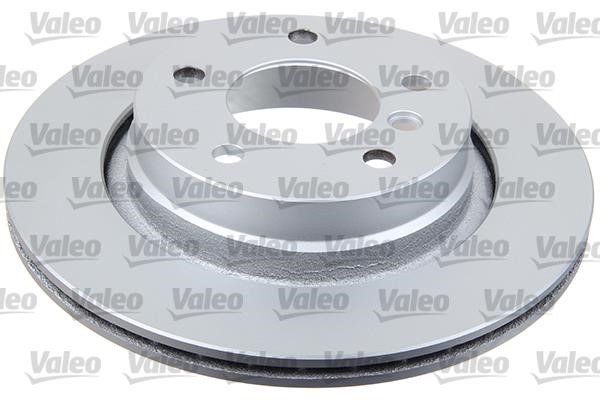 Valeo 672656 Rear ventilated brake disc 672656