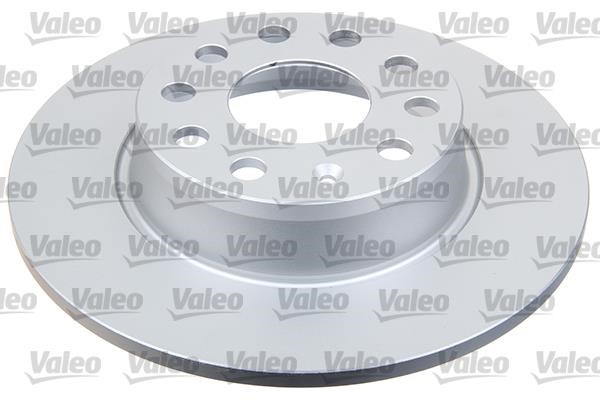 Valeo 672627 Rear brake disc, non-ventilated 672627