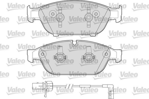 Valeo 601659 Front disc brake pads, set 601659