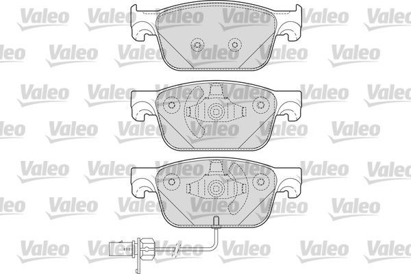 Valeo 601693 Brake Pad Set, disc brake 601693