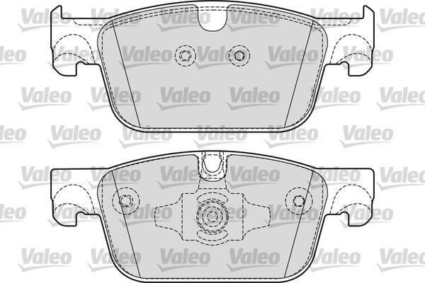 Valeo 601698 Front disc brake pads, set 601698