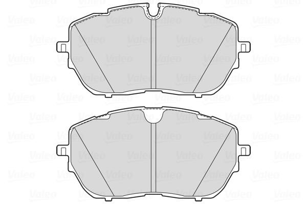 Valeo 302205 Front disc brake pads, set 302205