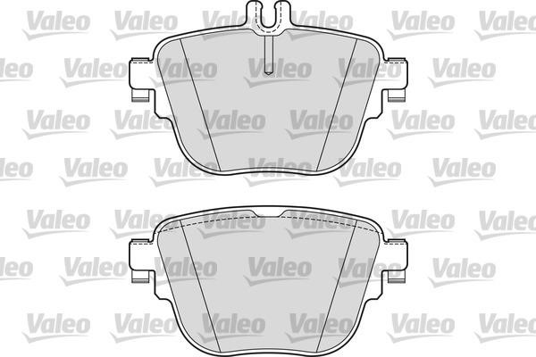 Valeo 302308 Front disc brake pads, set 302308