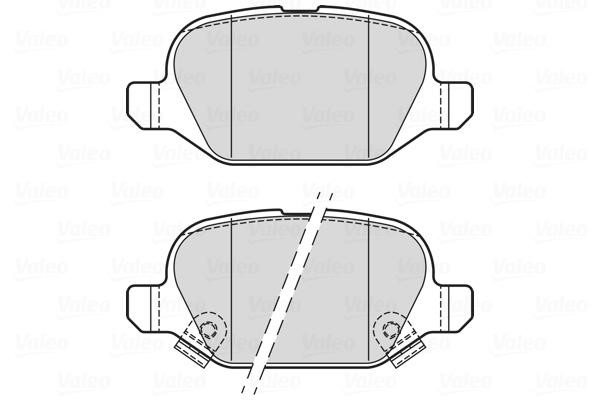 Valeo 302338 Brake Pad Set, disc brake 302338