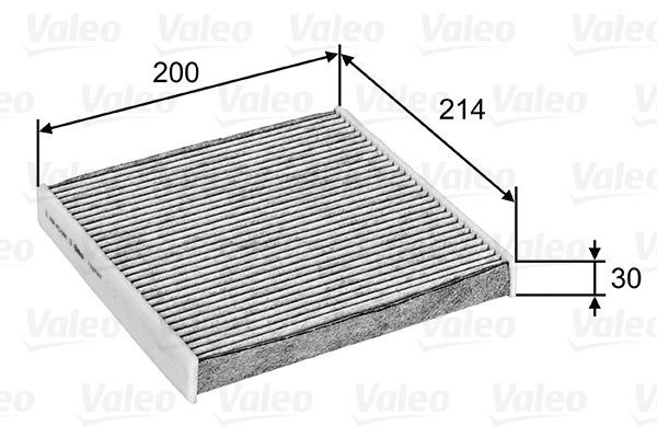 Valeo 715747 Activated Carbon Cabin Filter 715747