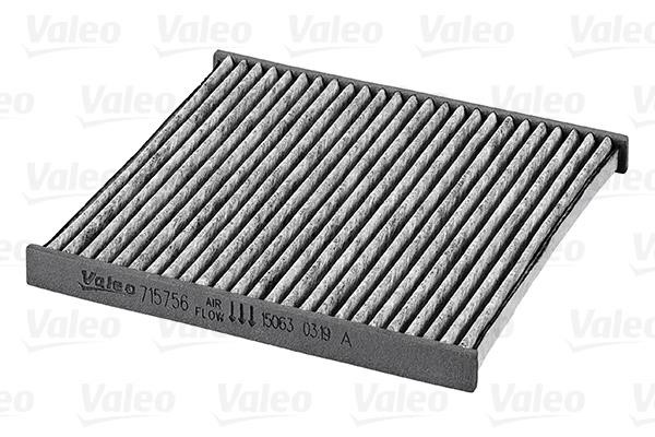 Cabin filter with activated carbon Valeo 715756