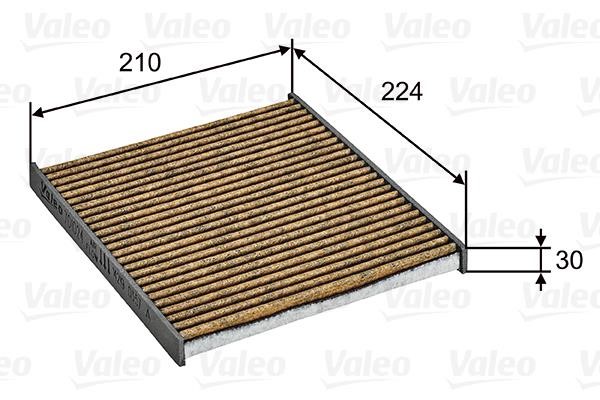 Valeo 701024 Activated Carbon Cabin Filter 701024