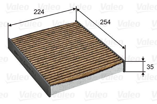 Valeo 701029 Filter, interior air 701029