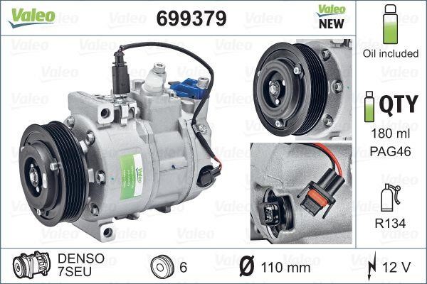 Valeo 699379 Compressor, air conditioning 699379