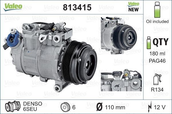 Valeo 813415 Compressor, air conditioning 813415
