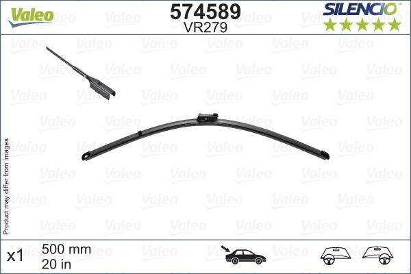 Windshield wipers Holden Commodore: 574589 Valeo Wiper Blade