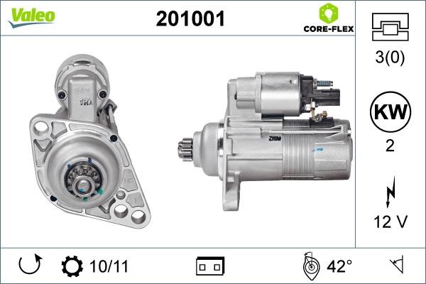 Valeo Starter – price 618 PLN