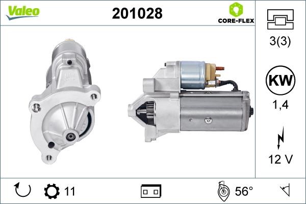 Valeo Starter – price 496 PLN