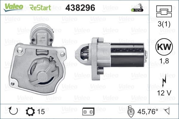 Valeo Starter – price 908 PLN