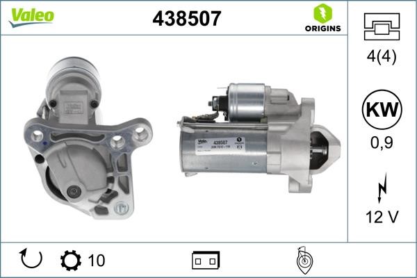 Valeo 438507 Starter 438507