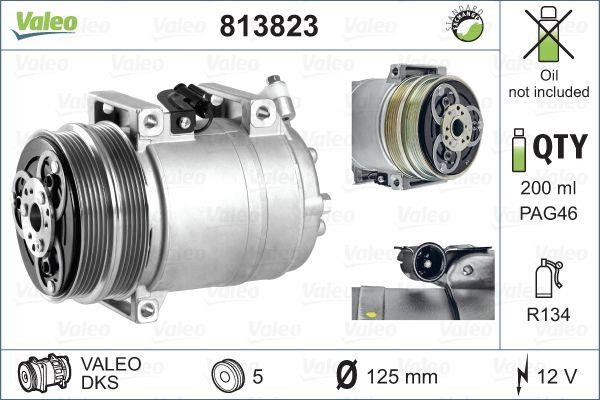 Valeo 813823 Compressor, air conditioning 813823