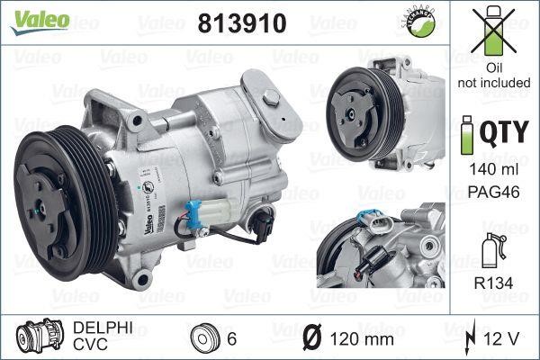 Valeo 813910 Compressor, air conditioning 813910