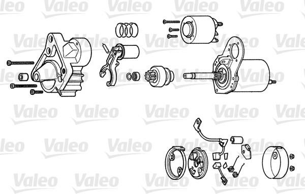  D6RA25 Starter D6RA25