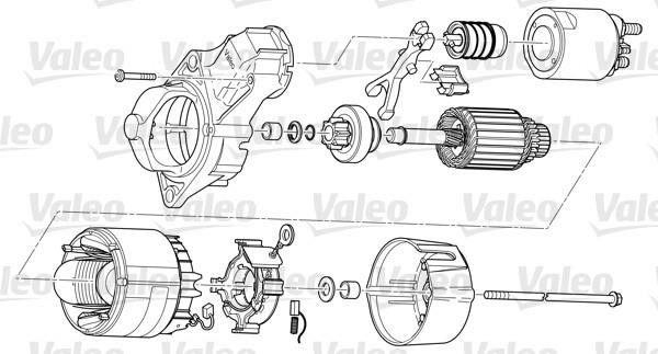 D7E1 Valeo Starter