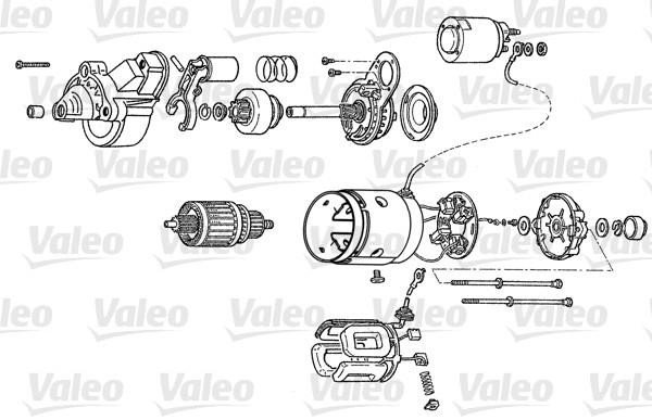 D8R1 Valeo Starter